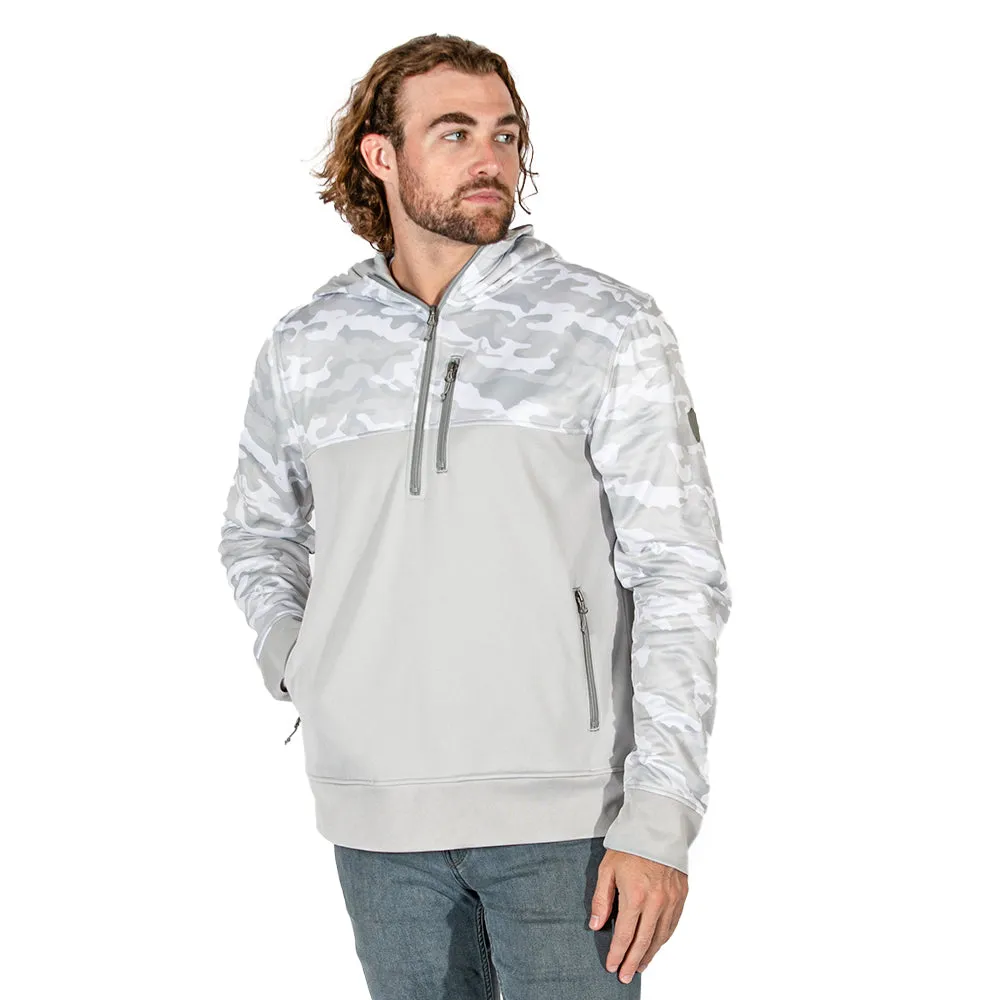 25% Half Zip Performance Hoodie