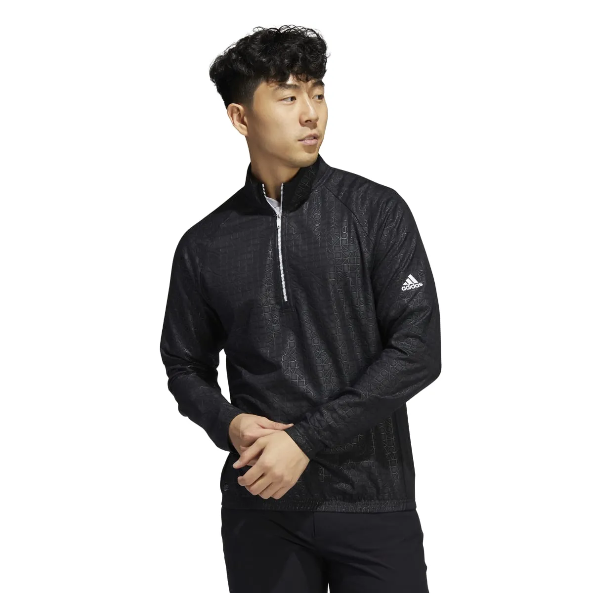 adidas Deboss 1/4-Zip Golf Top HA9120