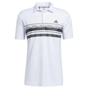 adidas Novelty Core Stripe Polo Shirt - White/Black