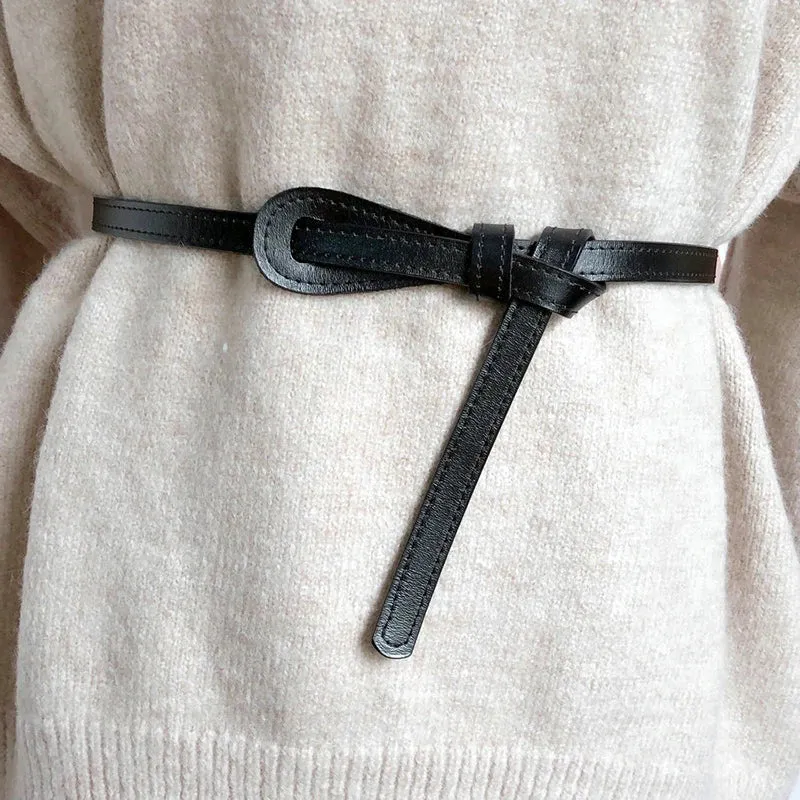 ALR™ Knotted Leather Waist Belt