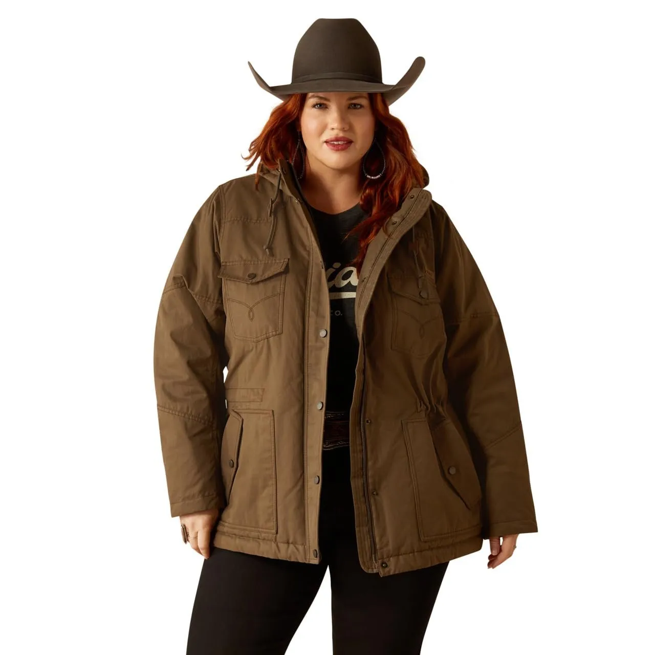 Ariat Women's Grizzly 2.0 Parka, Banyan Bark