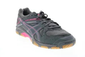 Asics Gel-1150V B457Y Womens Gray Synthetic Lace Up Athletic Volleyball Shoes