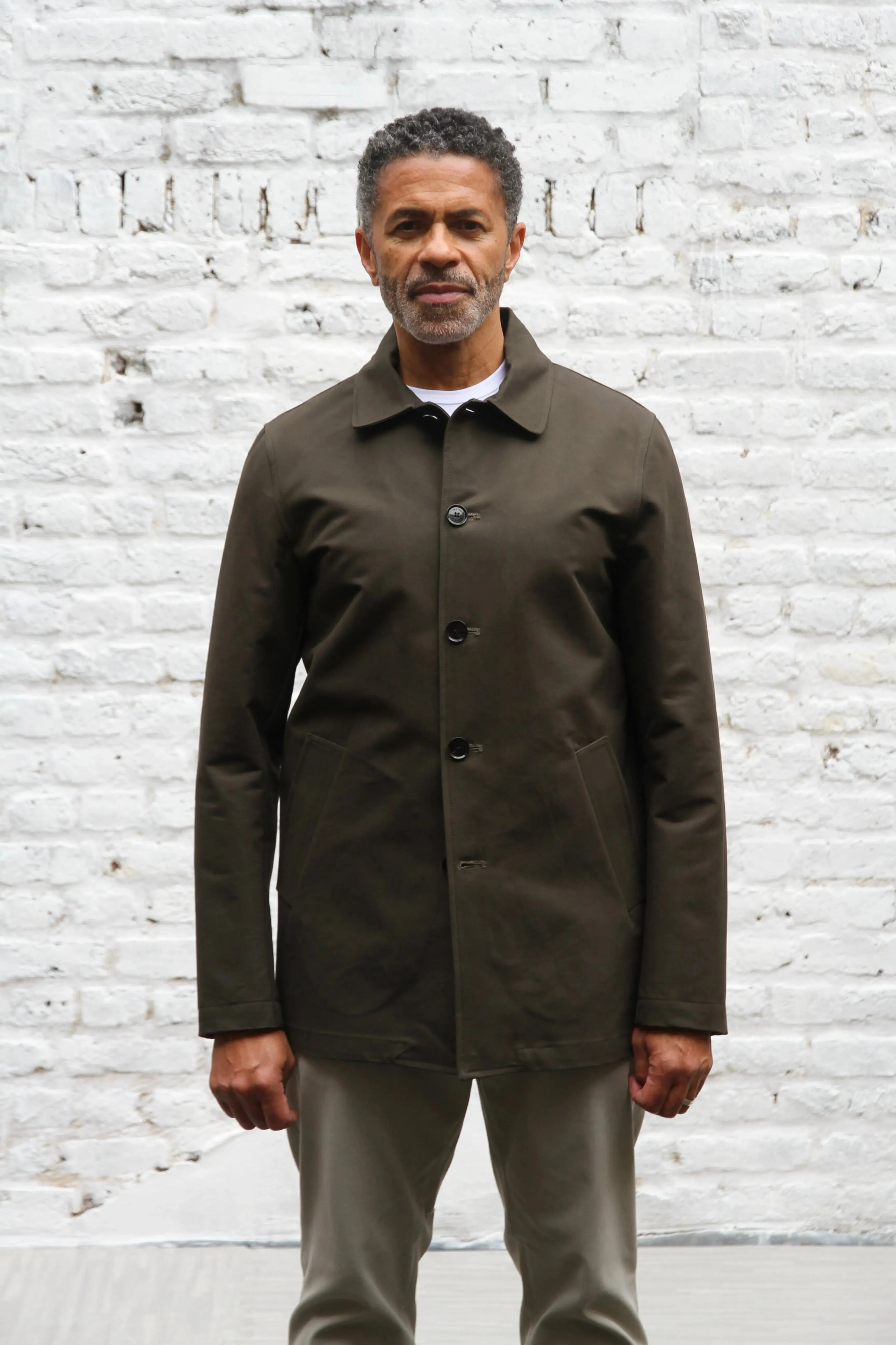 Bank Mac Unlined - Olive Dx