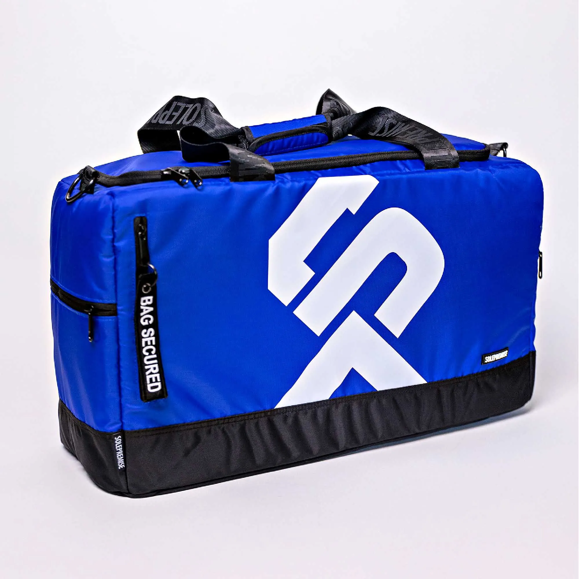 Blue Sneaker Duffle Bag