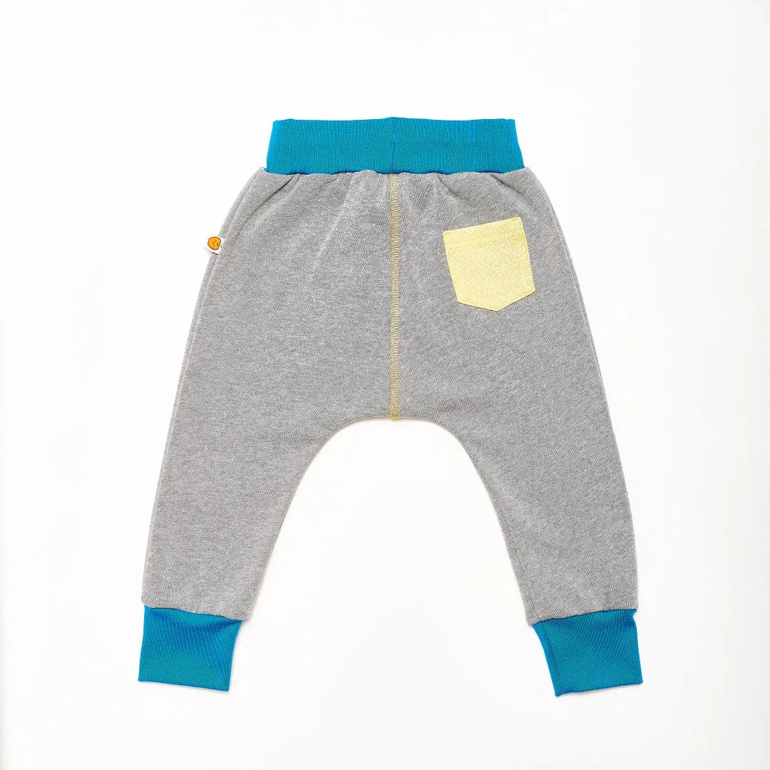 Boy`s Sweatpants "Sweat Grey/Dotties Bamboo"