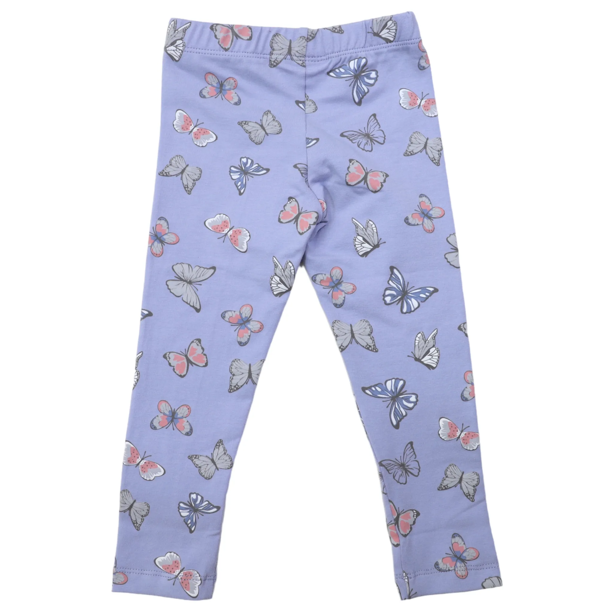 Butterfly Print Leggings - Blue Heron