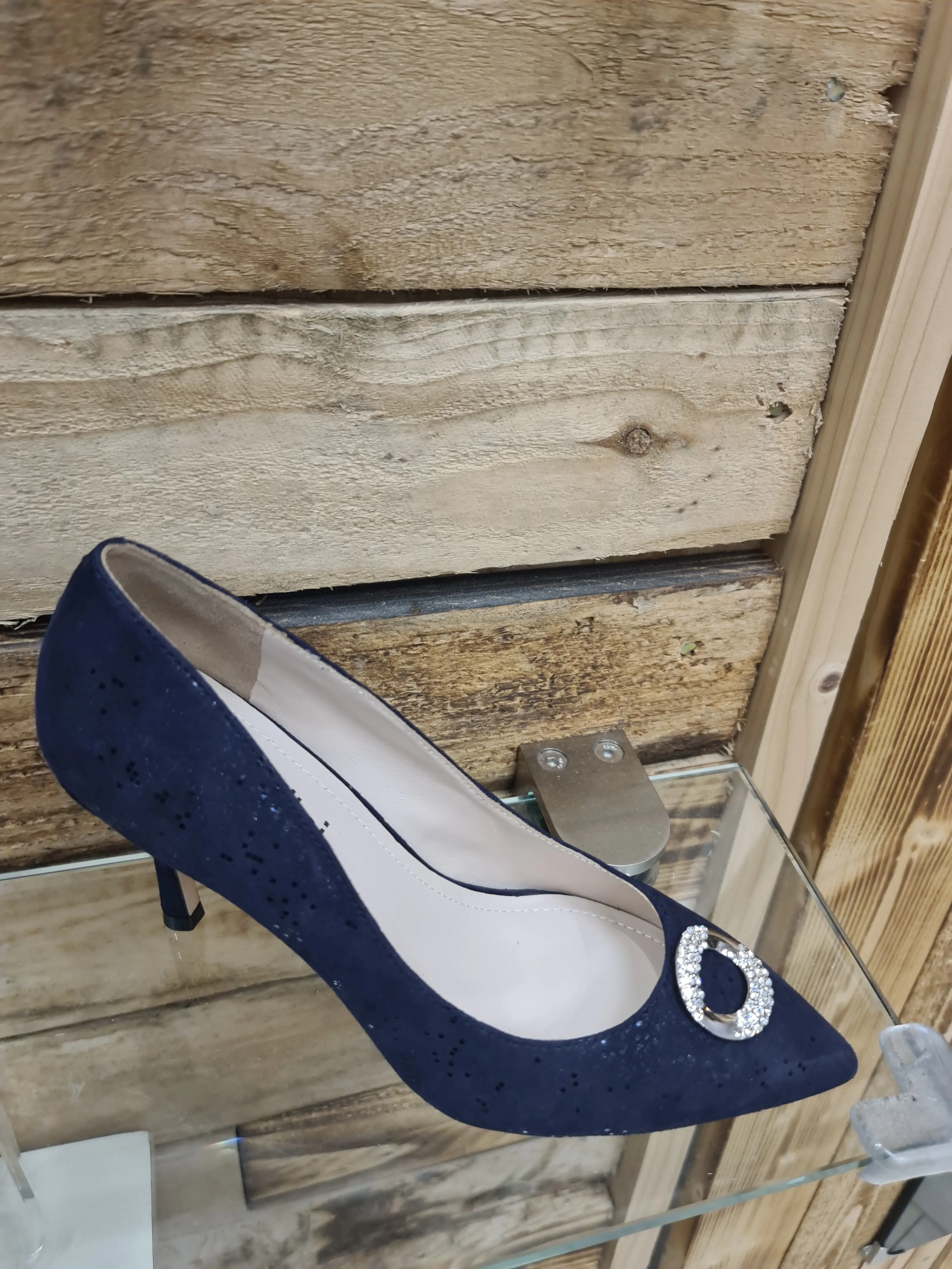 Capollini Judi J612 Navy Shoes