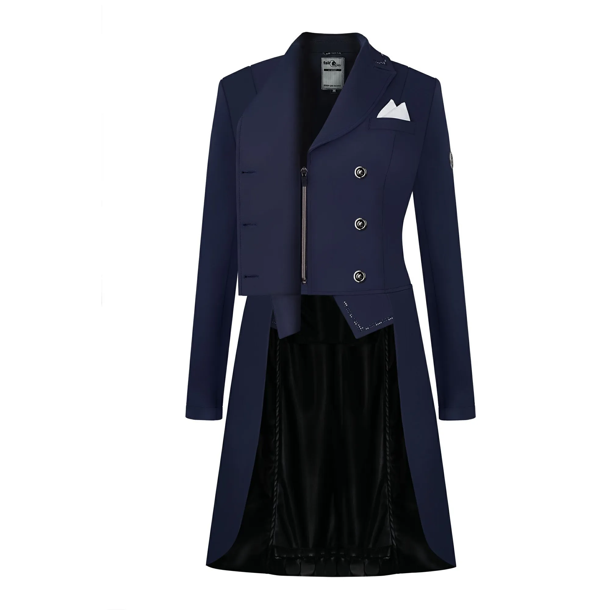 Fair Play Ladies Dressage Tailcoat NADINE, Navy