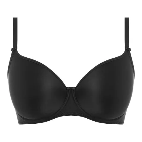 Fantasie Smoothing Moulded T Shirt Bra Black