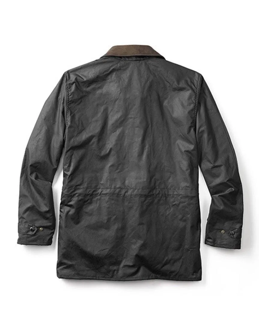 Filson Cover Cloth Mile Marker Seattle Fit Jacket Black