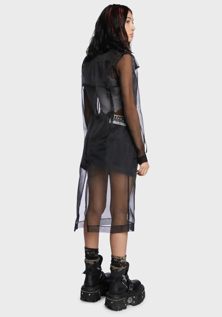 Gatekeeper Organza Trench Coat