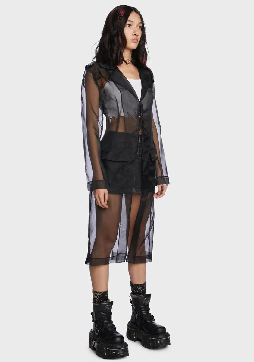 Gatekeeper Organza Trench Coat