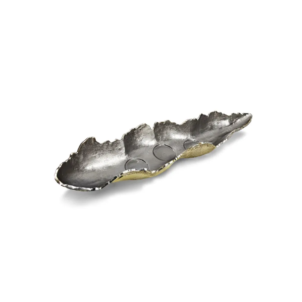 Glacial Platter Candle Holder