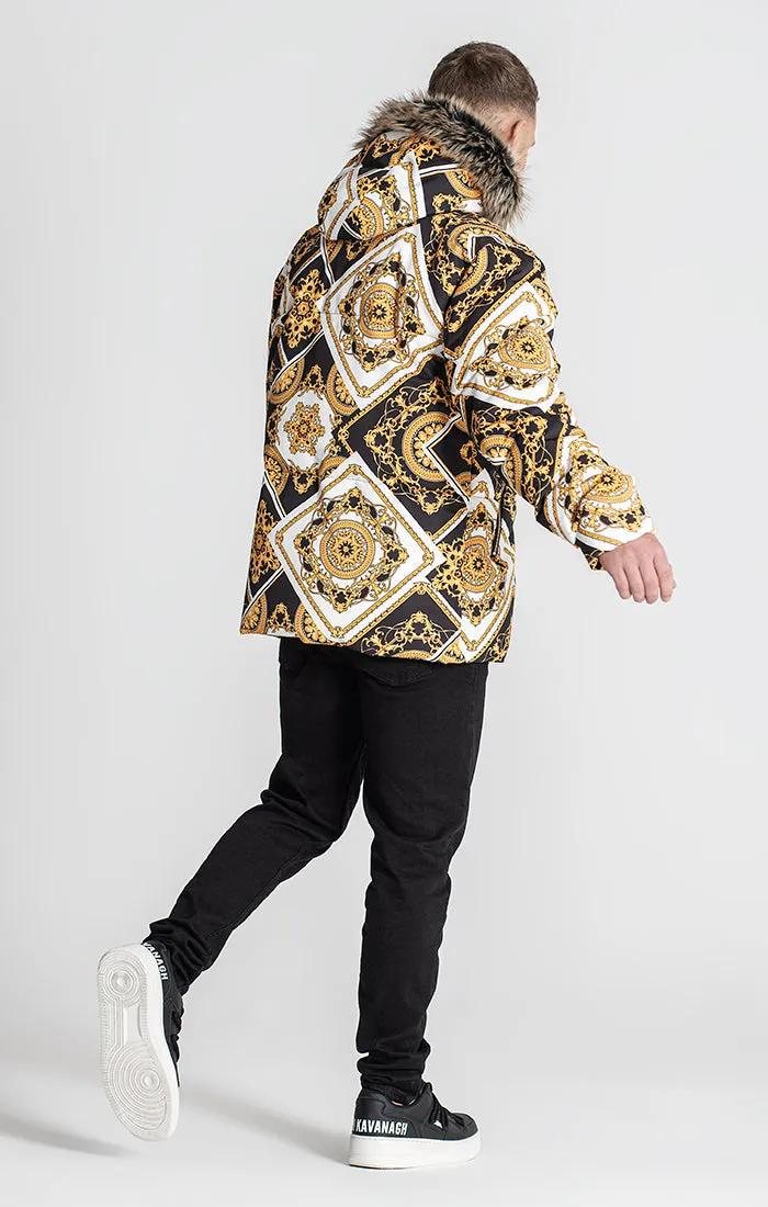 Gold Splendour Puffer Jacket