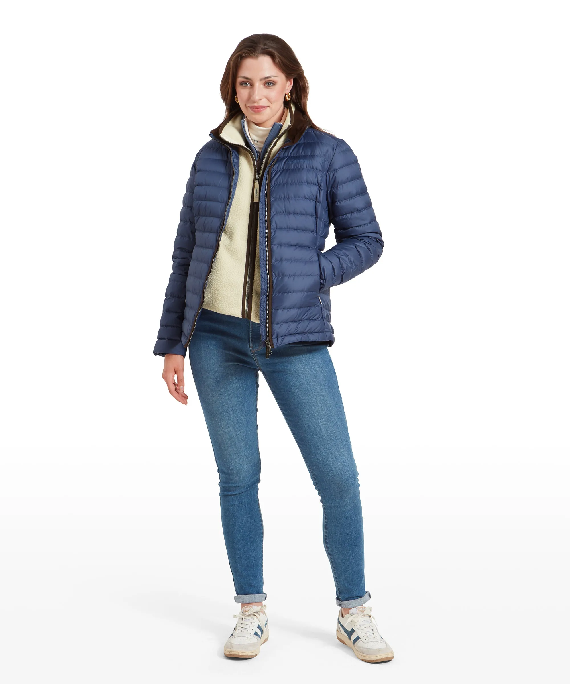 Hambleton Down Jacket - Stone Blue