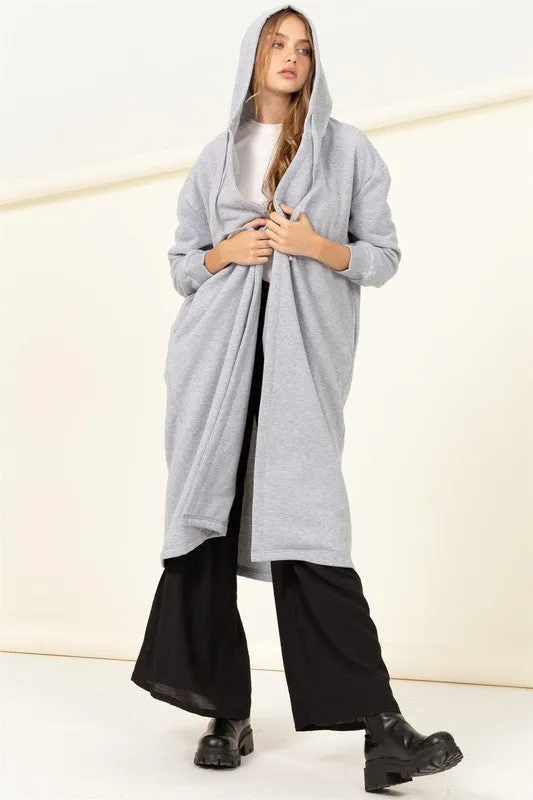 HYFVE Essential Bliss French Terry Hooded Coat