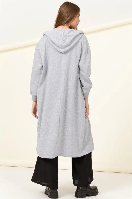 HYFVE Essential Bliss French Terry Hooded Coat