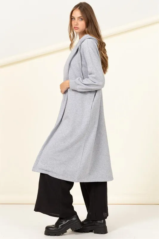 HYFVE Essential Bliss French Terry Hooded Coat