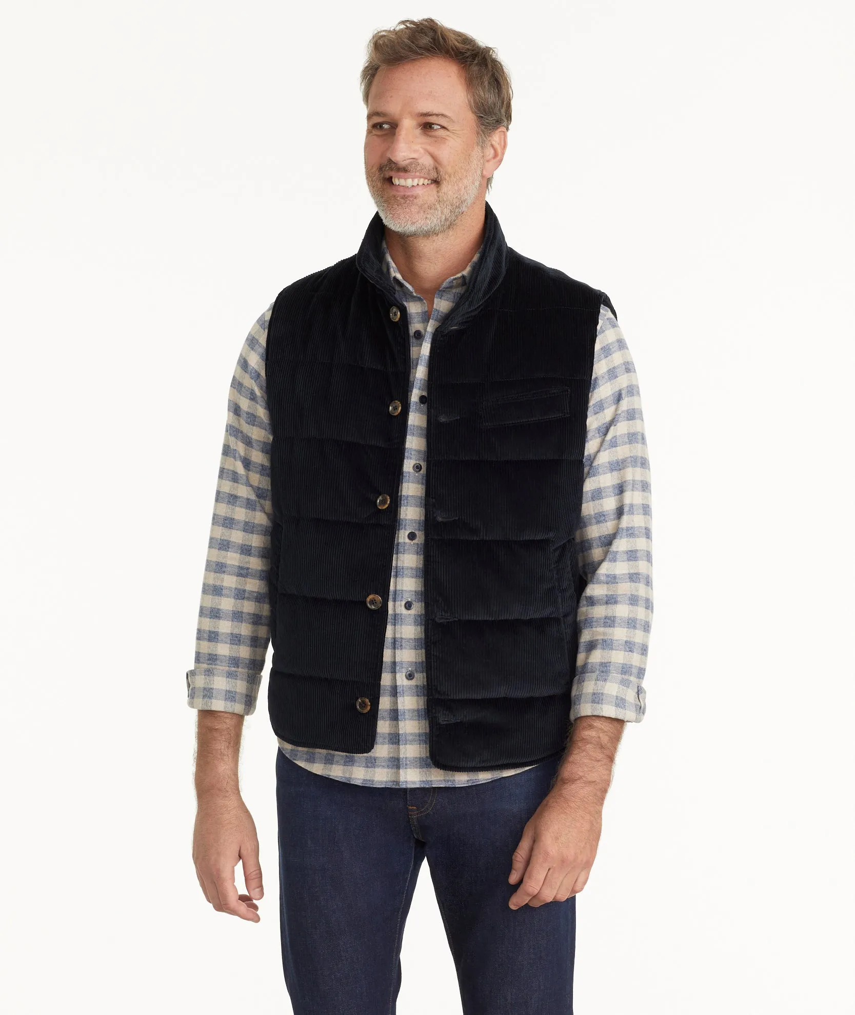 Italian Cord Vest - FINAL SALE