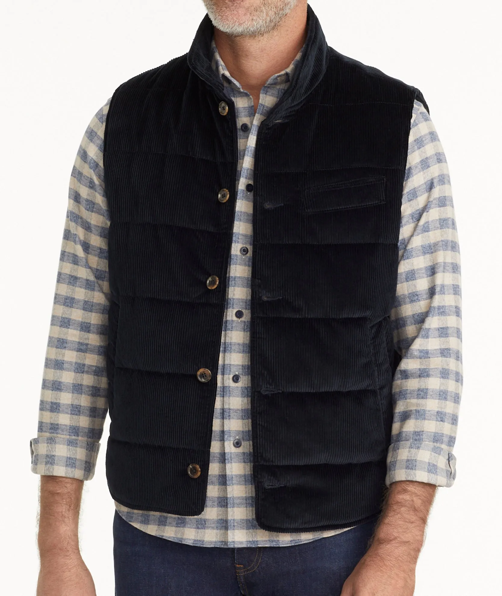 Italian Cord Vest - FINAL SALE