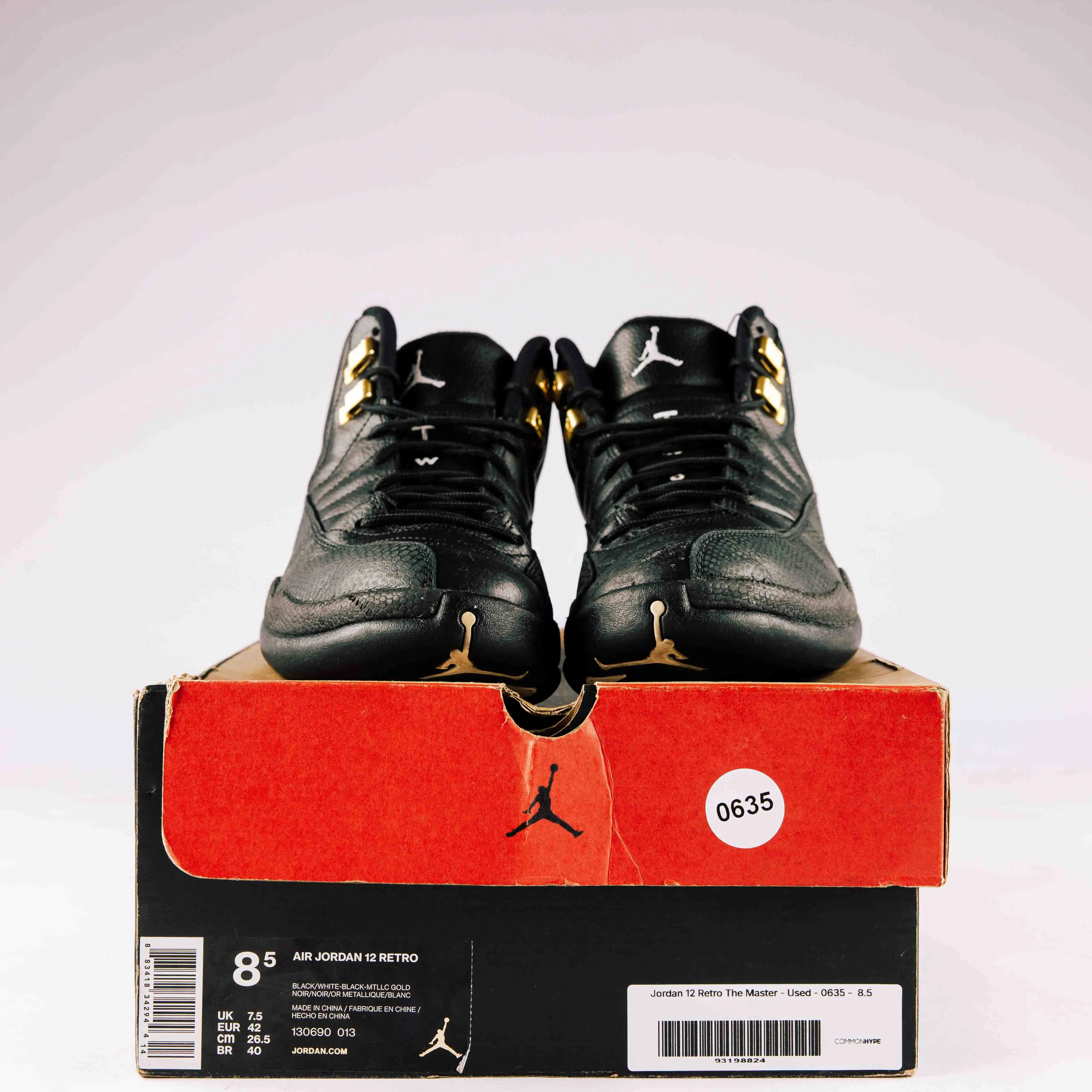 Jordan 12 Retro The Master - Used - 0635