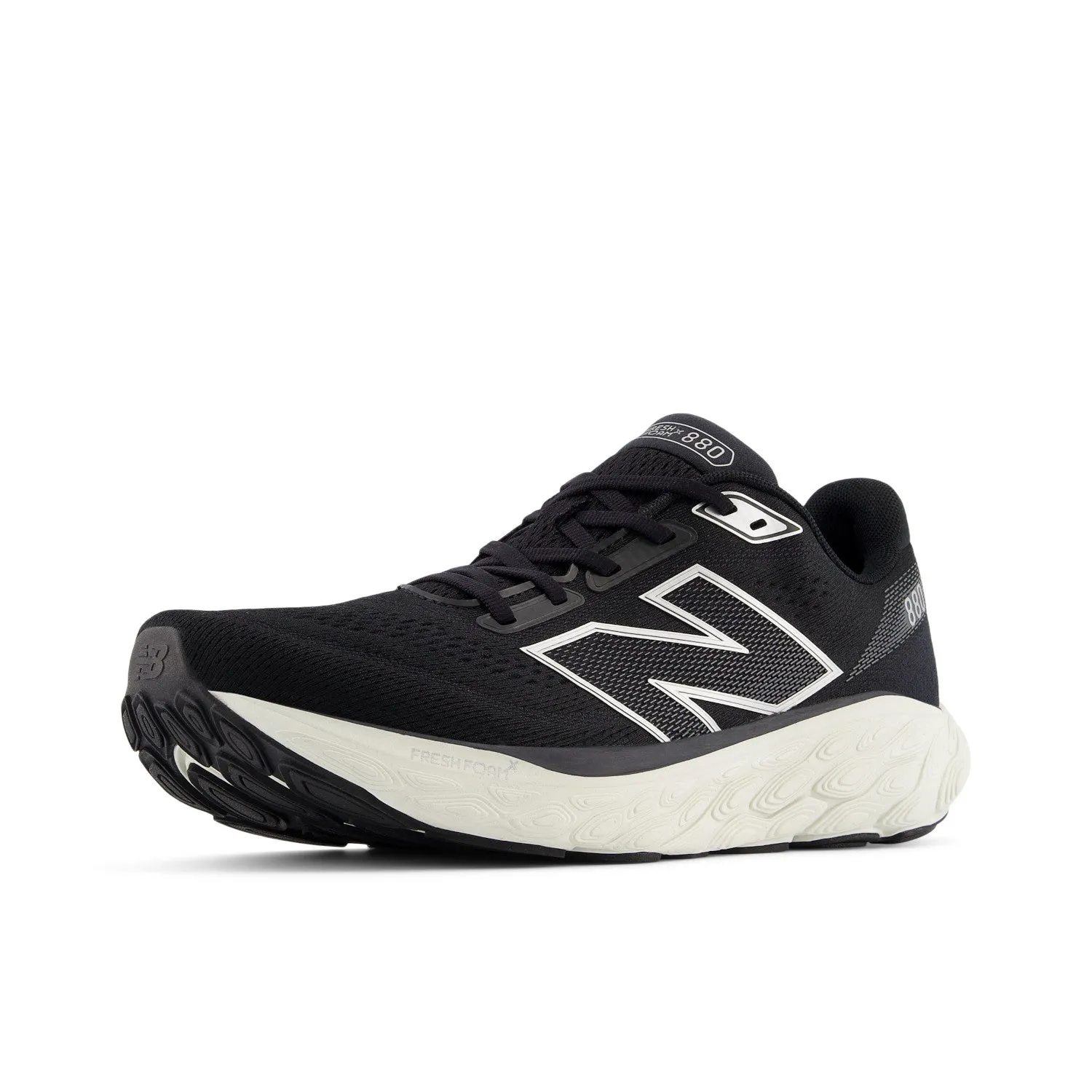 Men's New Balance Fresh Foam X 880v14 Color: Black with Sea Salt