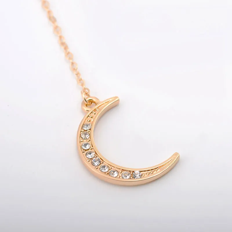 Moon Love Pendant Necklace