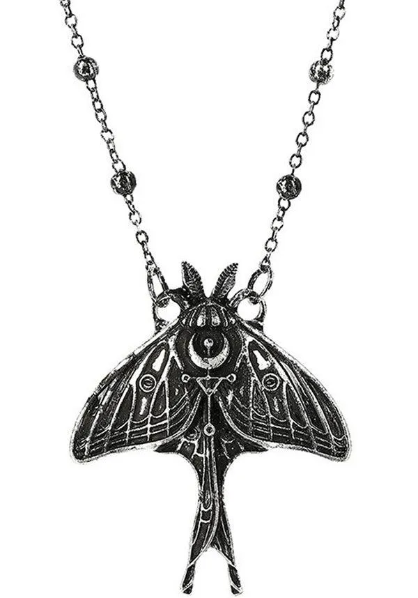 Moon Moth [Silver] | PENDANT