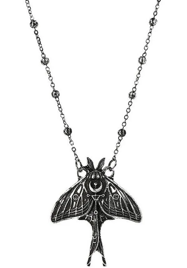 Moon Moth [Silver] | PENDANT