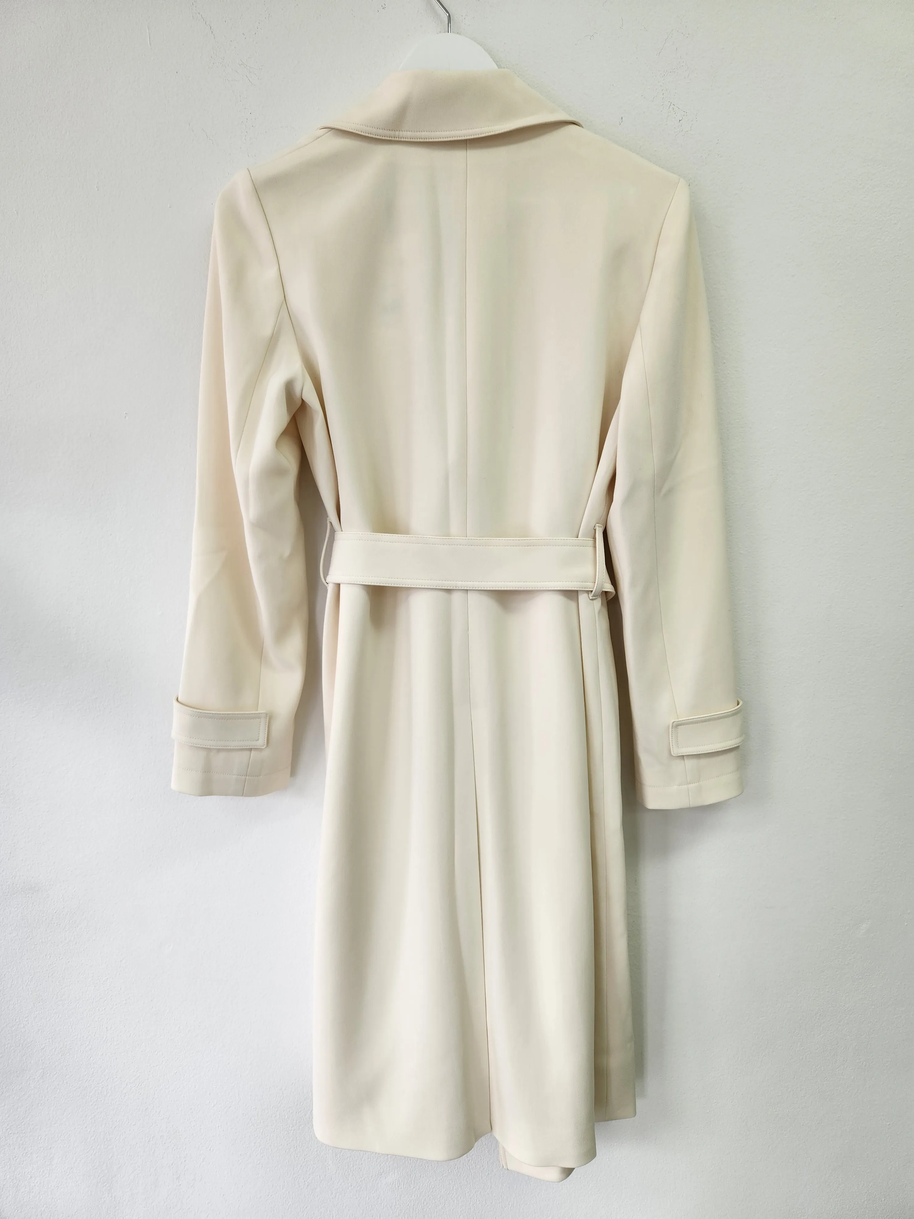 Oaklane Admiral Crepe Trench - Cream