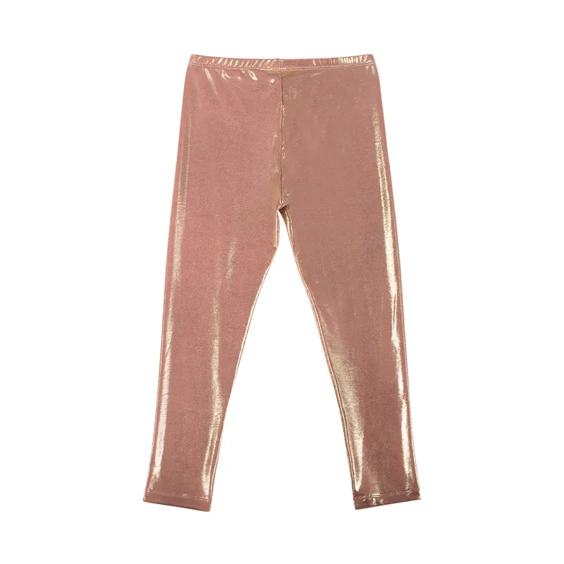 Paper wings jeggings - metallic