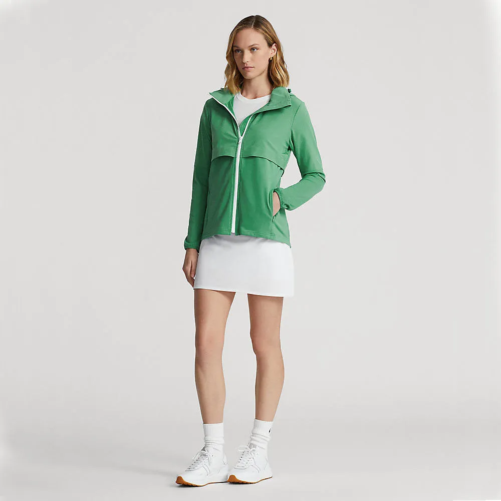 RLX Ralph Lauren Women's Hybrid Full Zip Golf Jacket - Raft Green