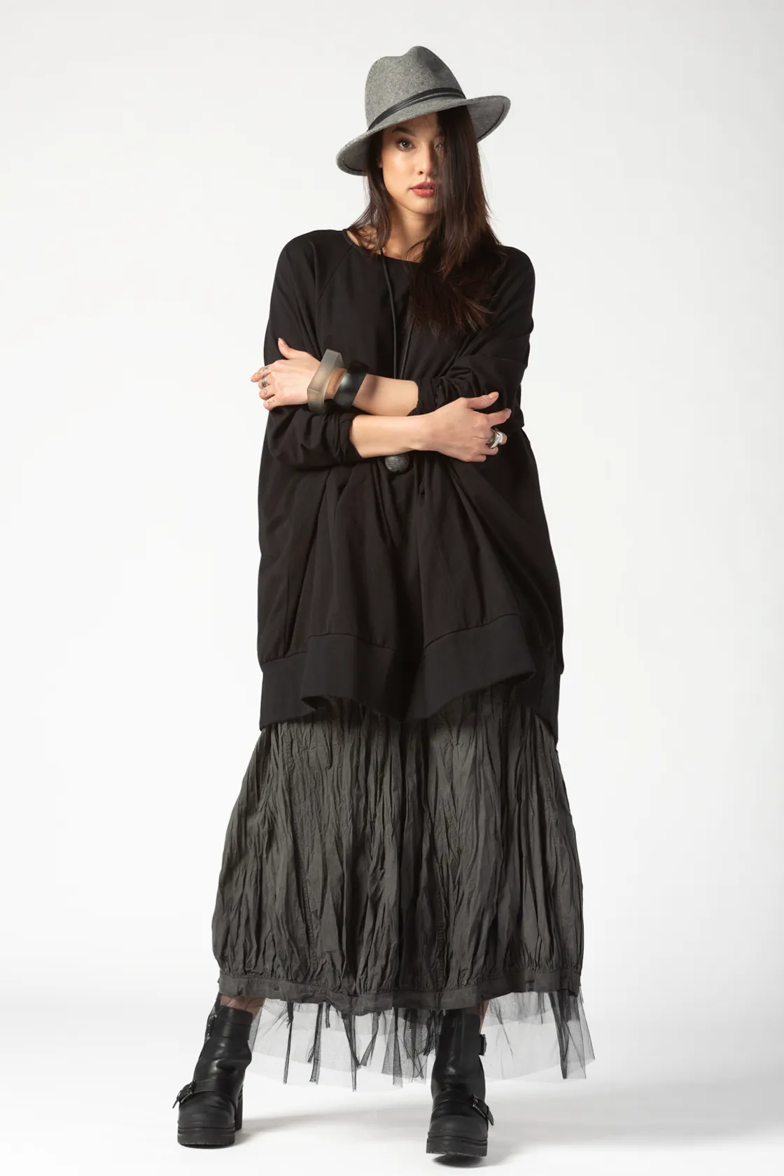 Sabotino Tunic in Black Tokyo