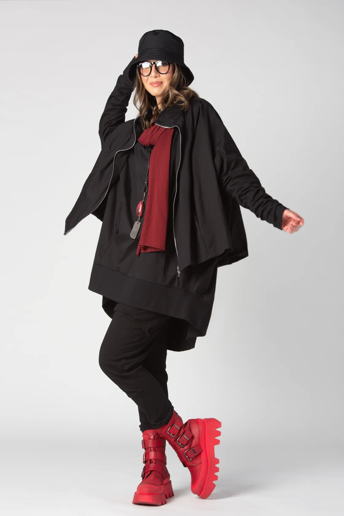 Sabotino Tunic in Black Tokyo