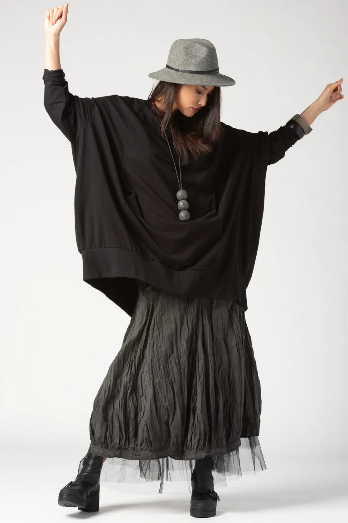 Sabotino Tunic in Black Tokyo