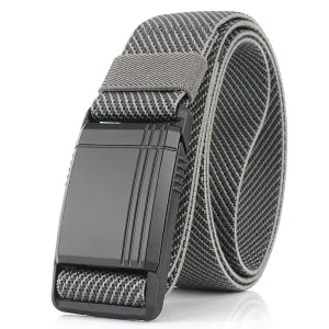 Versatile Belt Metal Line Surface Cover Fashion Elastic Pant Belt