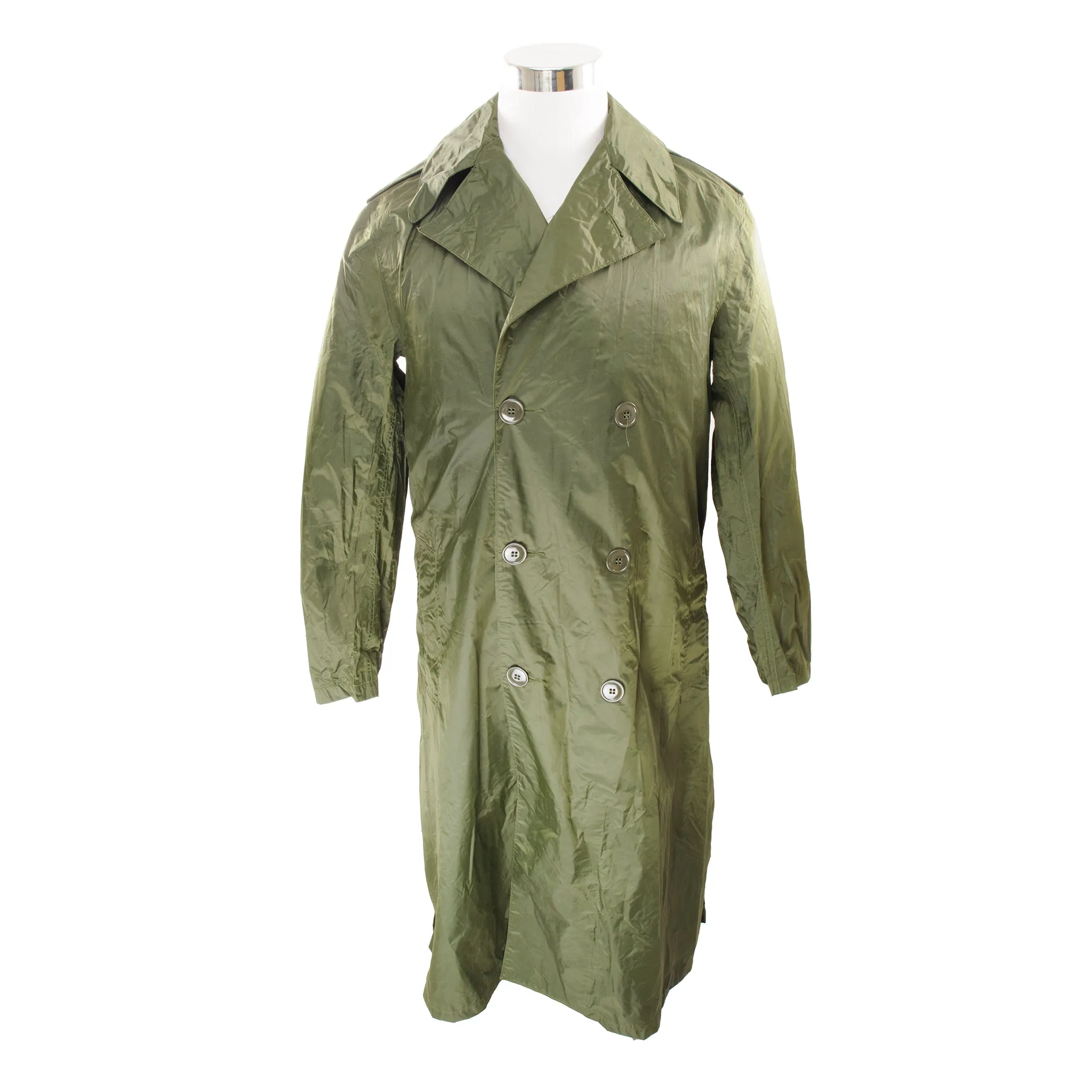 VINTAGE US ARMY VIETNAM WAR RAIN COAT 1967 SIZE 36 LONG