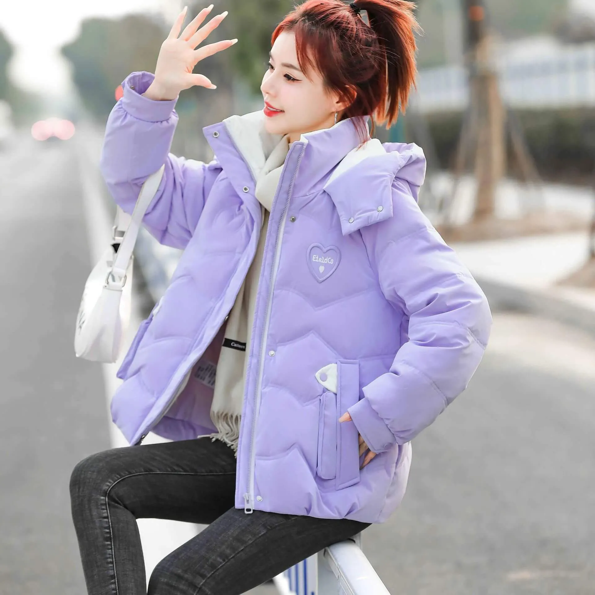 Warm Coat Versatile Fashion Korean Style Loose