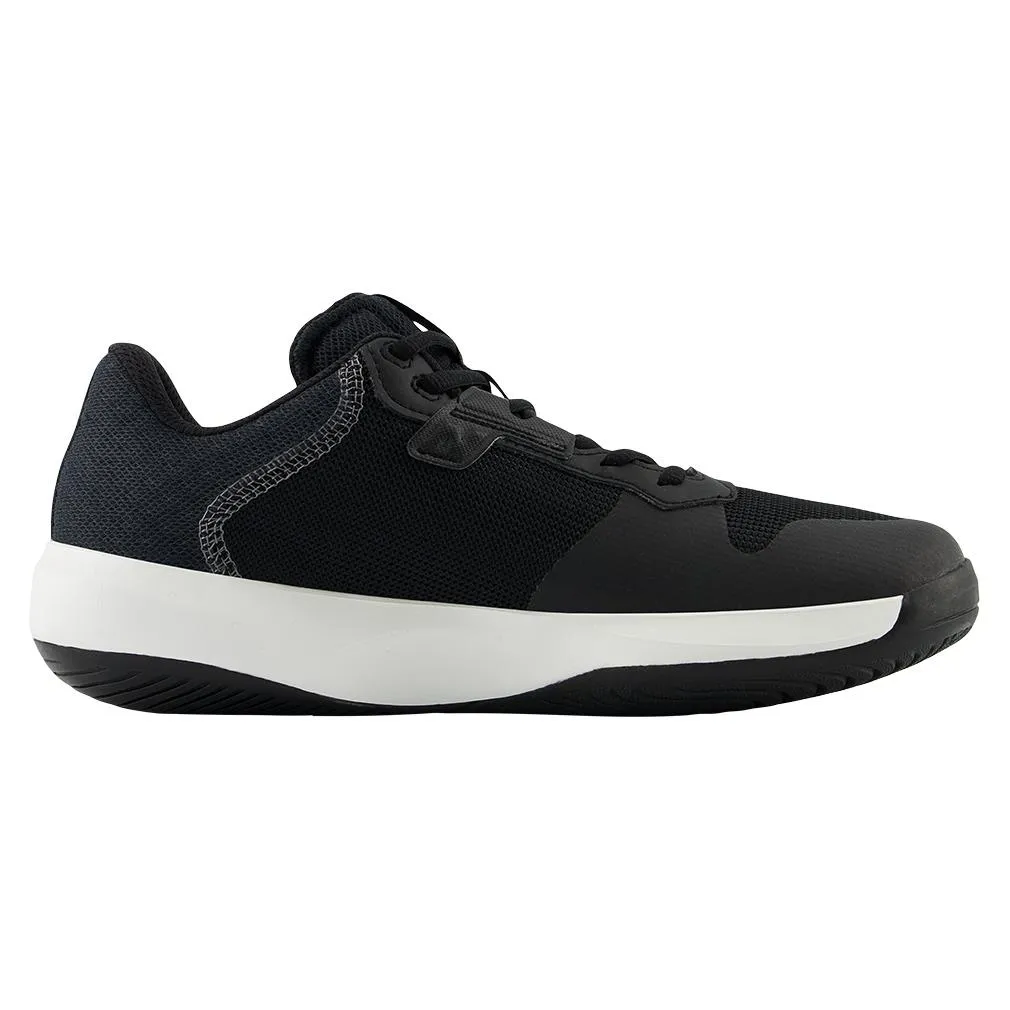 Women's 696v6 B Width Tennis Shoes Black and White